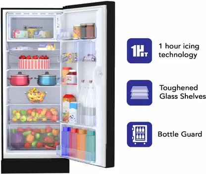 Haier 205 LTR 3 STAR DIRECT COOL REFRIGERATOR HRD-2263CMR-N MARINE ROSE