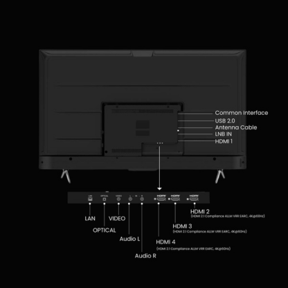 HAIER 43 INCHES 4K UHD SMART GOOGLE TV 43P7GT