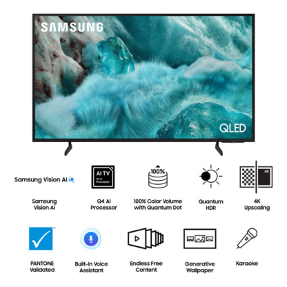 SAMSUNG 55 INCHES QLED SMART TV QA55Q7FAAULXL