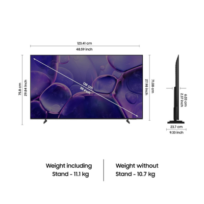 SAMSUNG 55 INCHES 4K HDR SMART LED TV UA55U8100FULXL