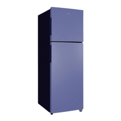 Haier 240 LTR 2 STAR FROST FREE DOUBLE DOOR REFRIGERATOR HRF-2902IERB-P RADISH BLUE