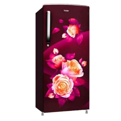 Haier 205 LTR 3 STAR DIRECT COOL REFRIGERATOR HRD-2263CRR-N RED ROSE FINISH