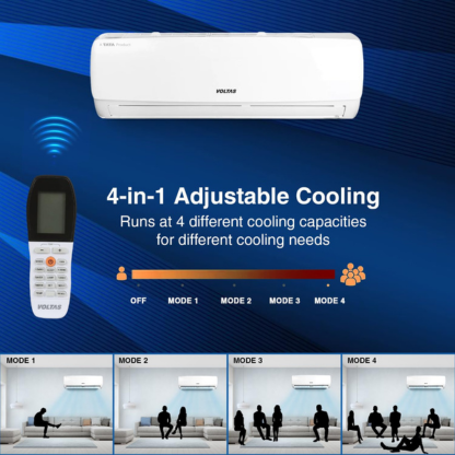 VOLTAS 1.0 TON 3 STAR INVERTER SPLIT AC S123V VECTRA ELEGANT