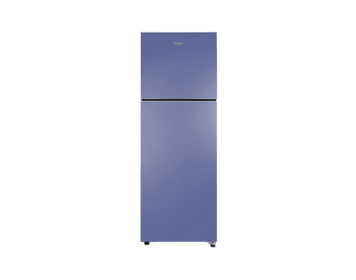 Haier 240 LTR 2 STAR FROST FREE DOUBLE DOOR REFRIGERATOR HRF-2902IERB-P RADISH BLUE